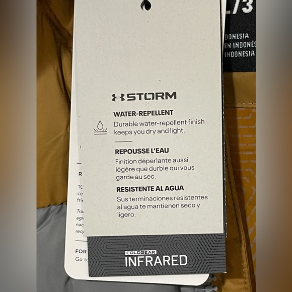 NWT Under Armour Cold Gear Infrared Down Vest Size 3XL - Picture 6 of 12